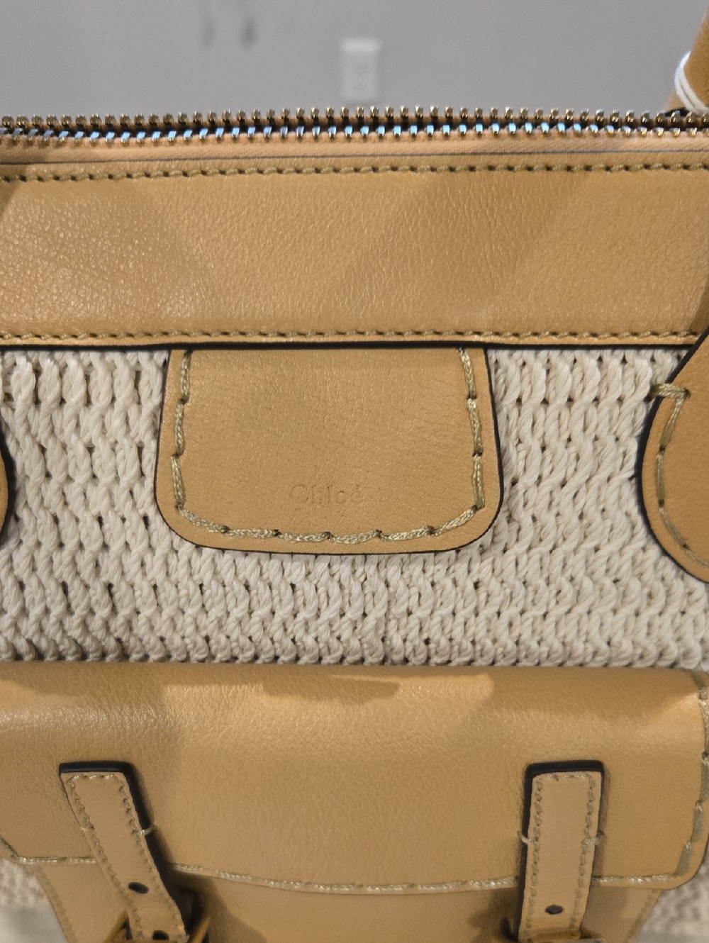 NWT! Chloe Edith Medium Fringe Day Bag - Picture 2 of 5